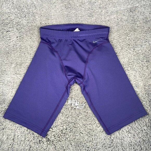Nike Pro Elite Size Large Men Compression Shorts Made in USA Purple 337780-566 - Picture 1 of 5